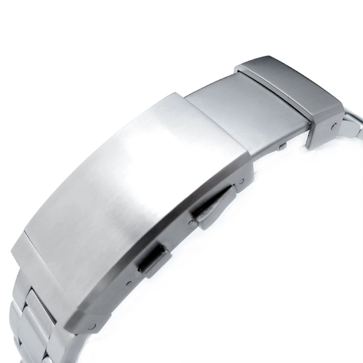 22mm Super-O Boyer Watch Band for Seiko New Turtles SRP777 SRP775 SRPA21 (PADI), Stainless Steel - Brushed, Wetsuit Ratchet Diver Clasp - Image 4