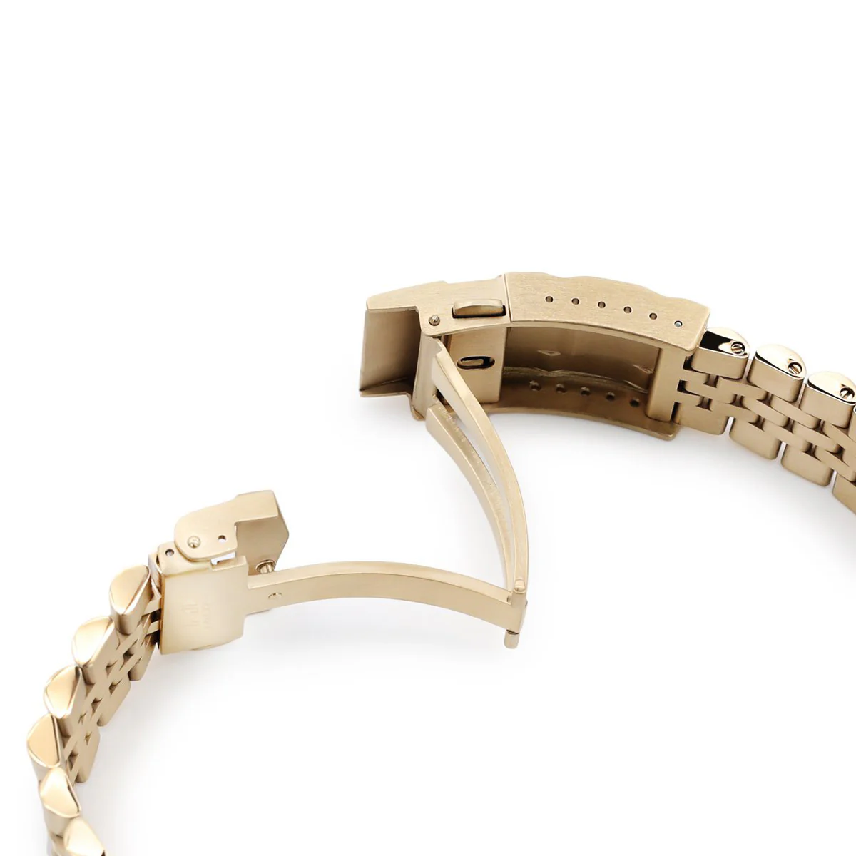 Super-J Louis 22mm Gold Stainless Steel Bracelet for Seiko Turtle SRPC44 SRP777 - Image 7