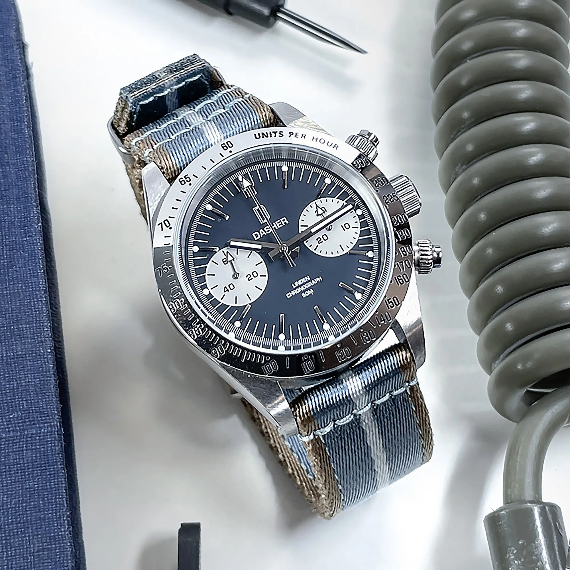 20mm The BRG-2P Strap by HAVESTON UK, Quick Release Urban Colour - Image 4