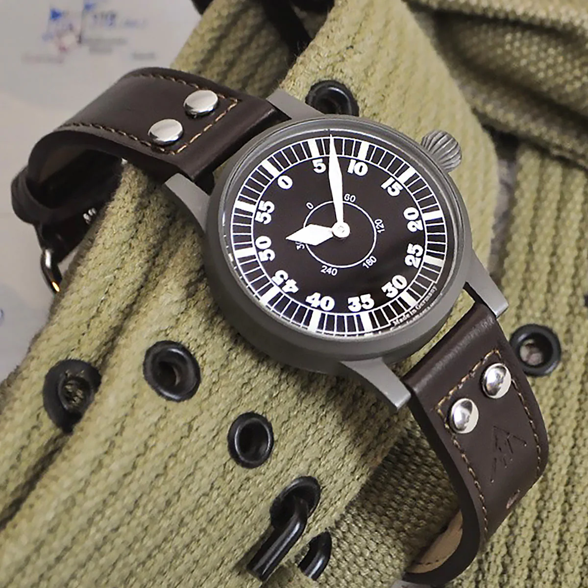 The Nav-39 2-Piece Leather Watch Band by HAVESTON Straps - Image 5