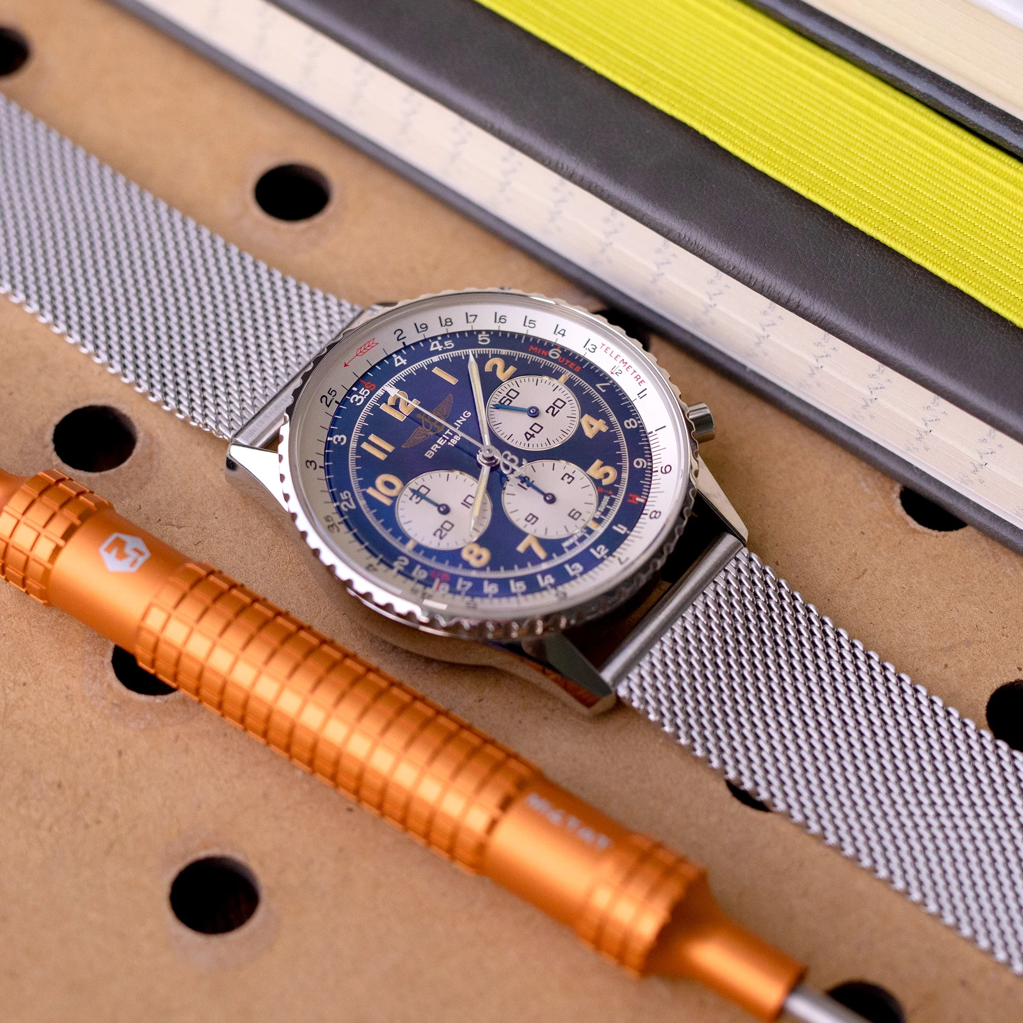 Quick Release Superfine Mesh Bracelet 18mm to 22mm - Image 3