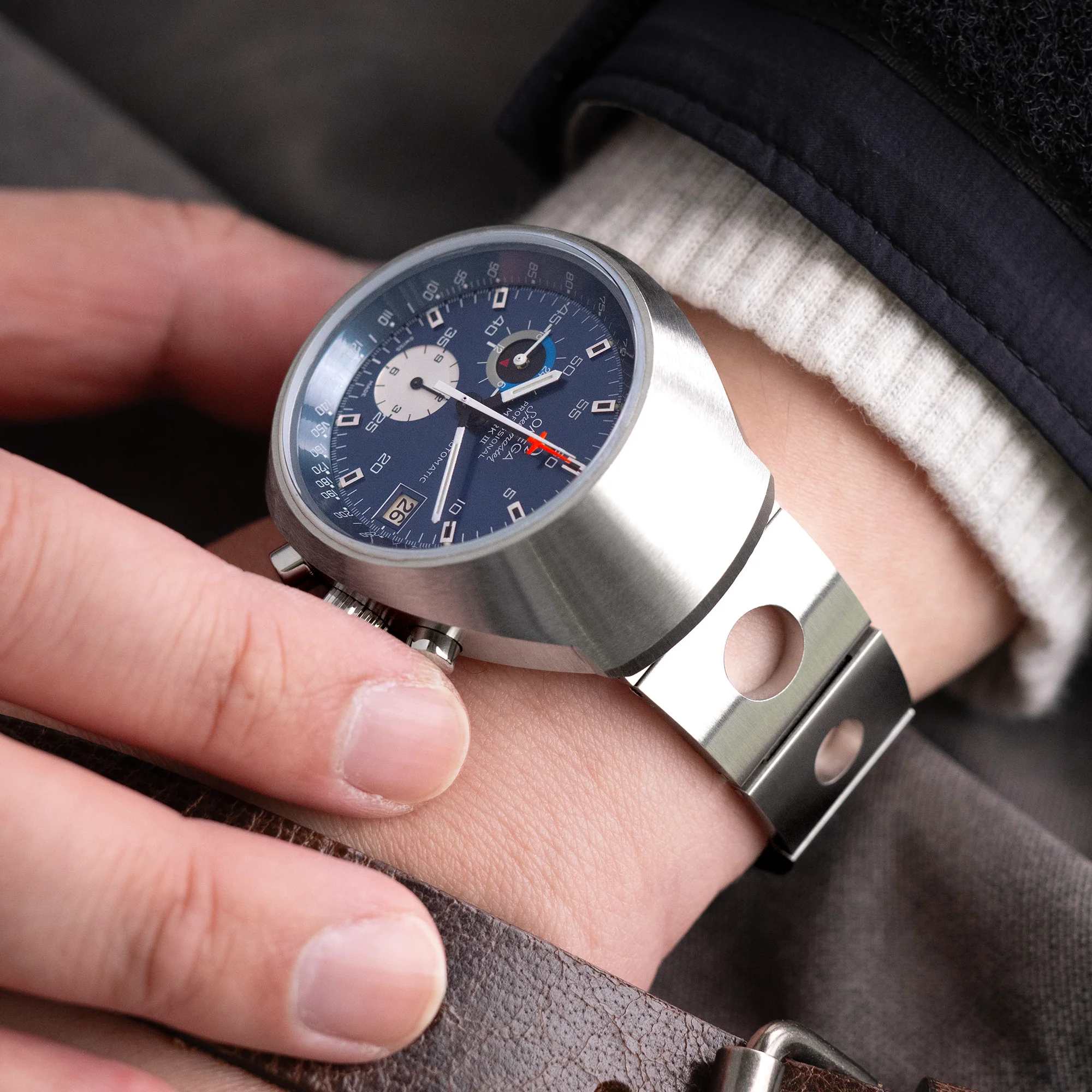 Rollball Version II Stainless Steel Quick Release Bracelet 20mm 22mm - Image 4