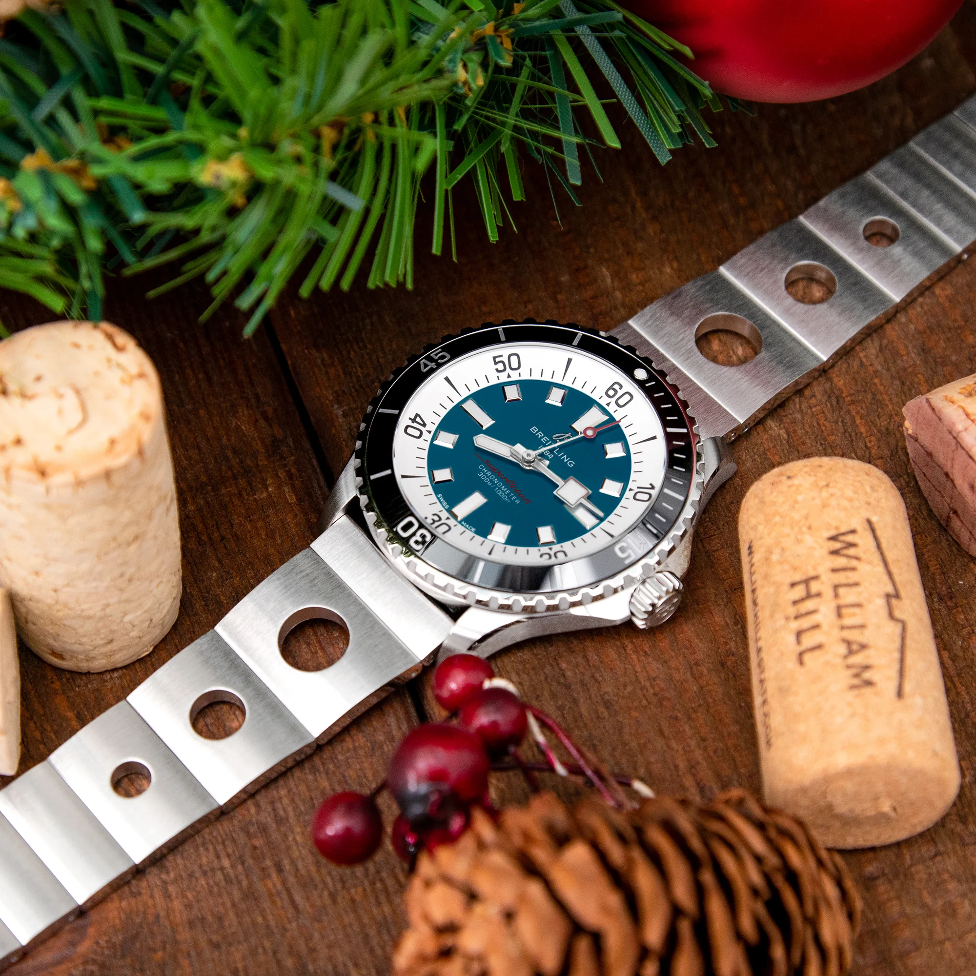 Rollball Version II Stainless Steel Quick Release Bracelet 20mm 22mm - Image 5