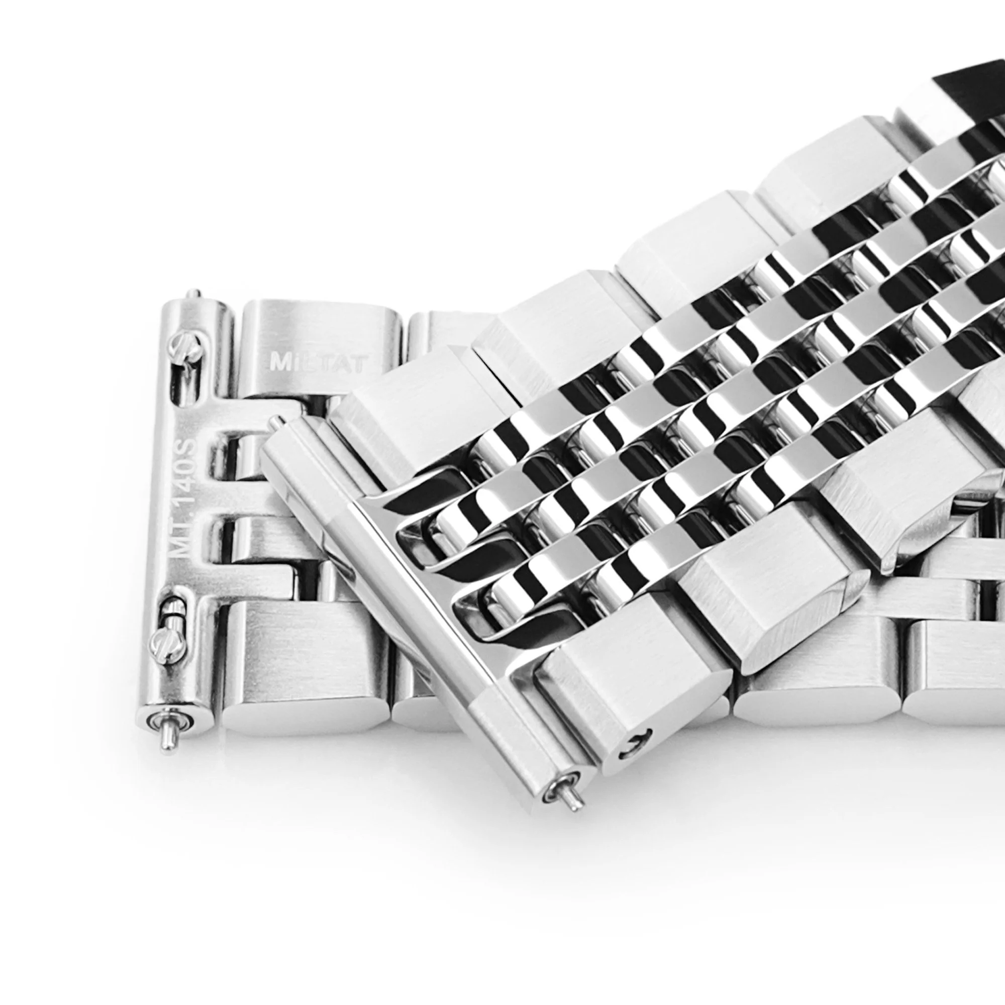 Asteroid Stainless Steel Quick Release Bracelet in 19mm 20mm Straight End - Image 7