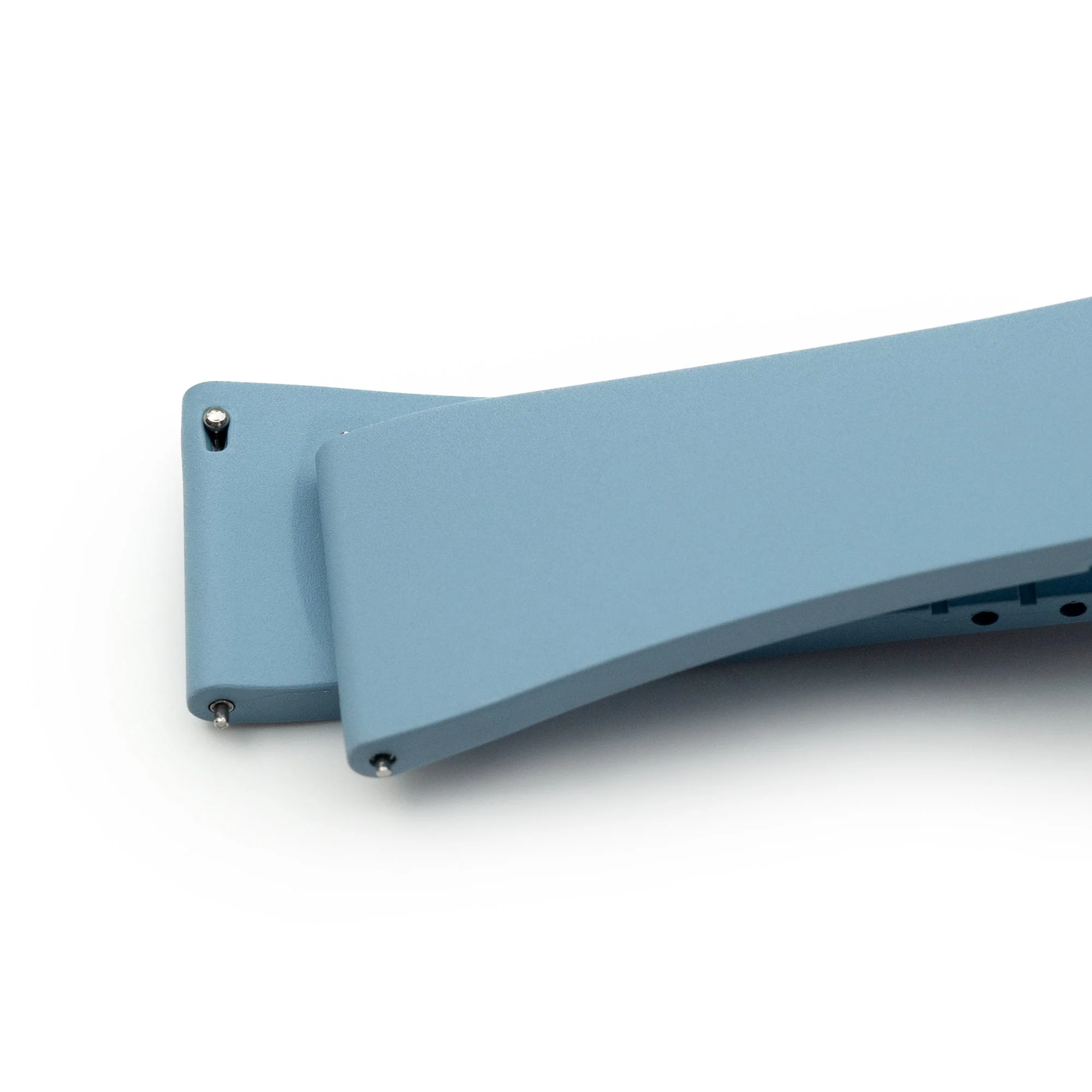 Quick Release FKM26 Slate Blue FKM Rubber watch strap - Image 5