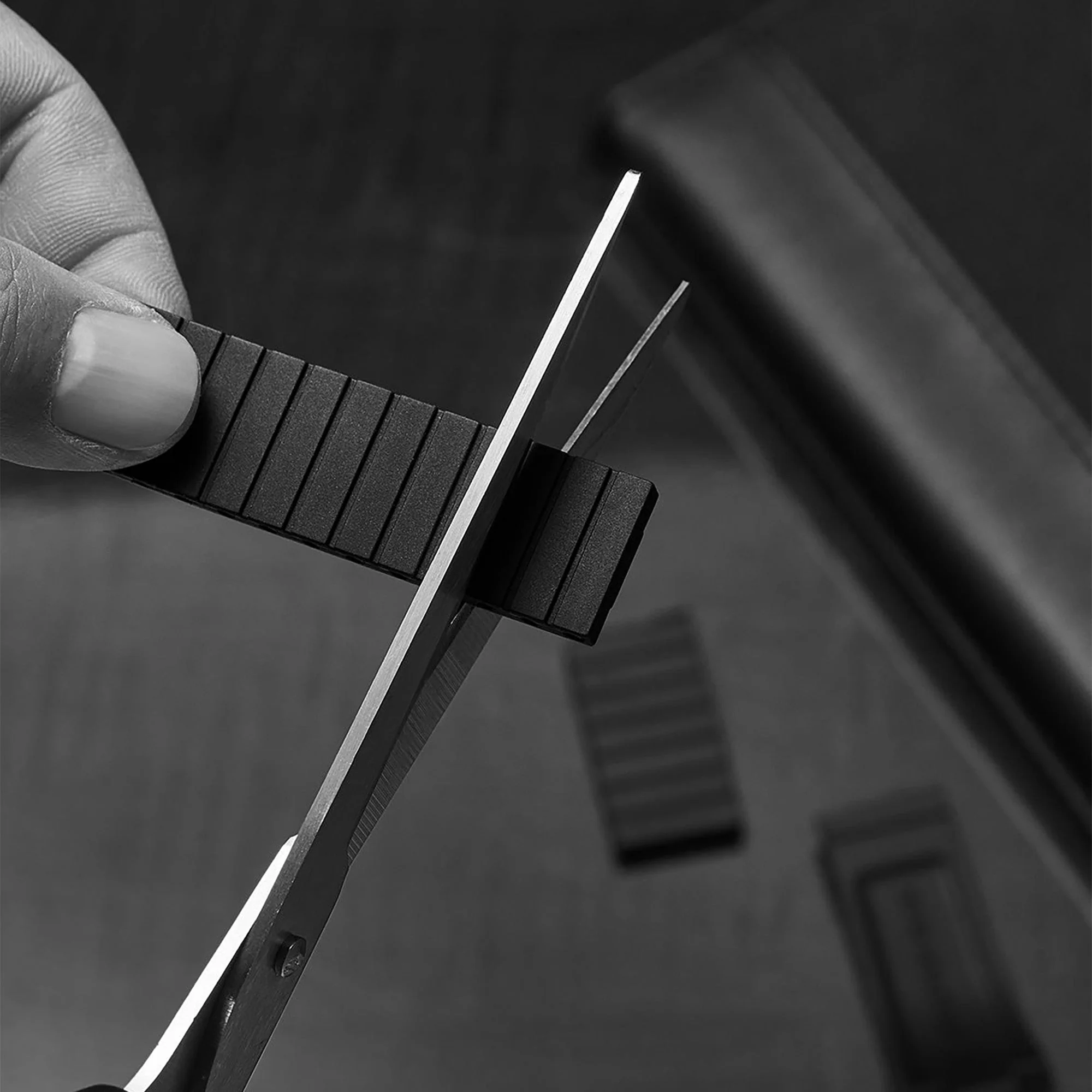 20mm Crafter Blue - MX03-733 Light Grey FKM Rubber Strap With End Links compatible with Hamilton Khaki Field 38mm - Image 5