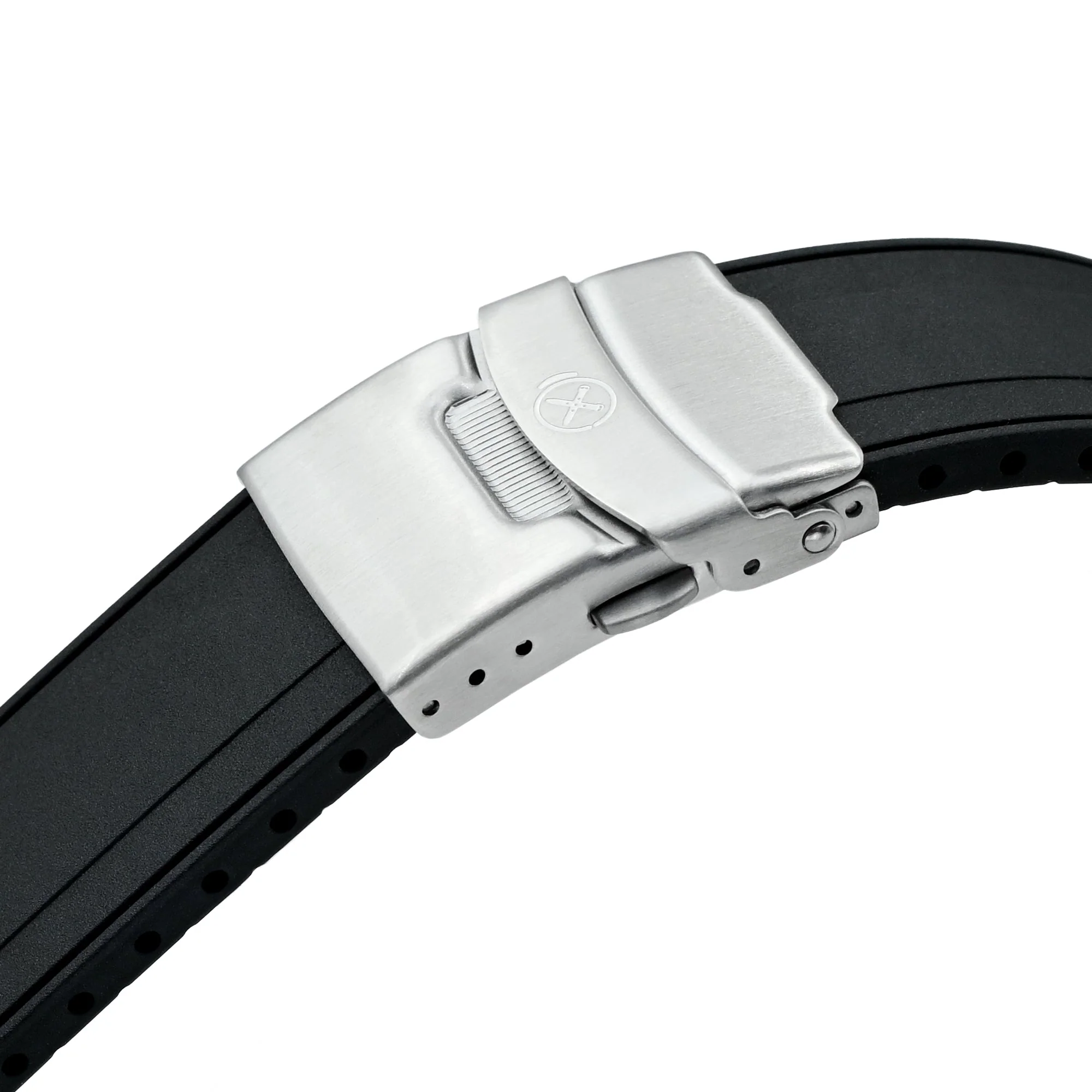 StrapXPro - STX1A Rubber Strap for Seiko Prospex New Turtles SRP777 and King Turtles SRPF77, Black - Image 4