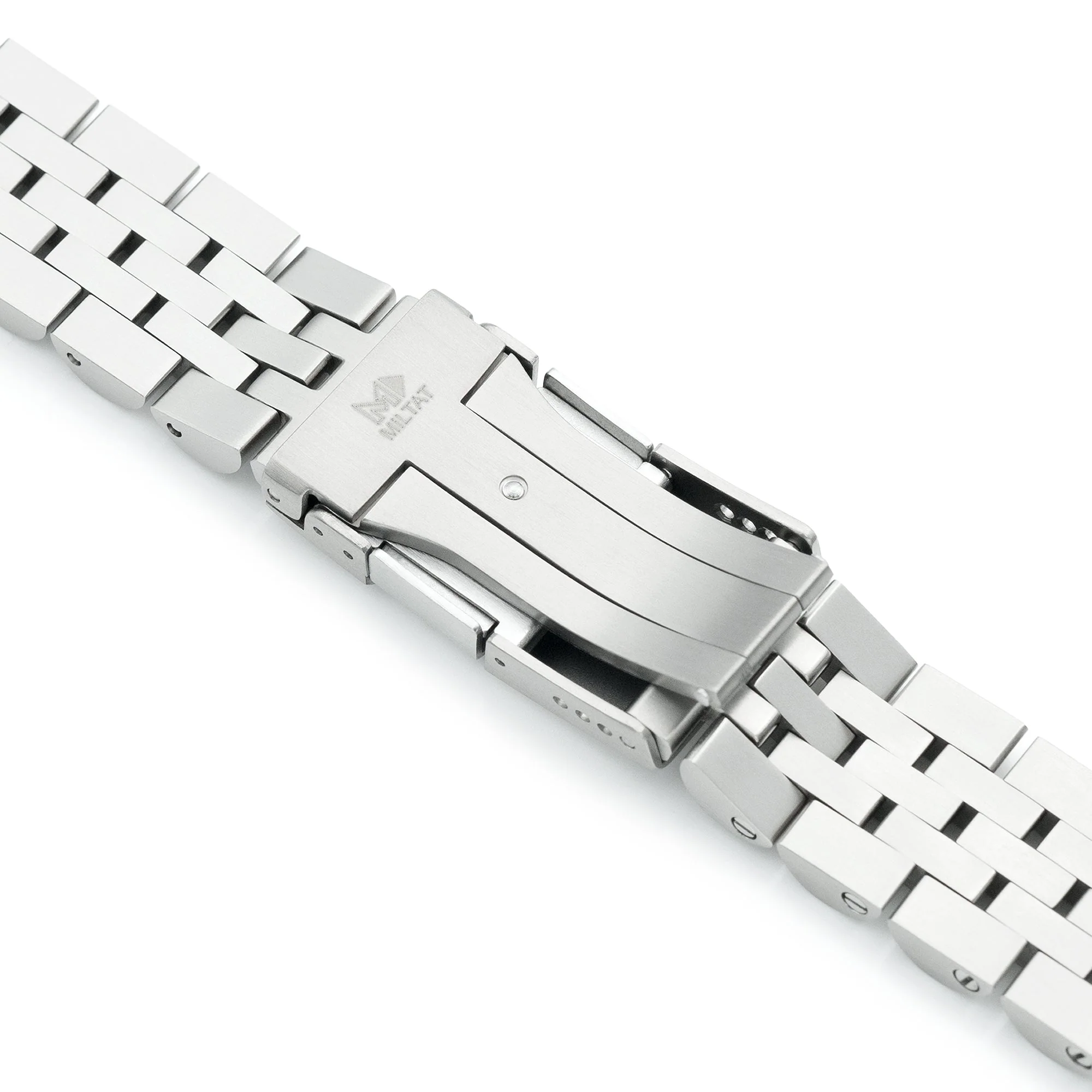 20mm Angus-O2 QR Titanium Watch Band Straight End Quick Release, Brushed Slinea Clasp - Image 11